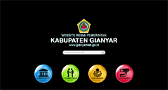 Desktop Screenshot of gianyarkab.go.id